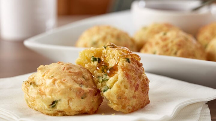 Image for Air Fryer Poblano Cheddar Bites