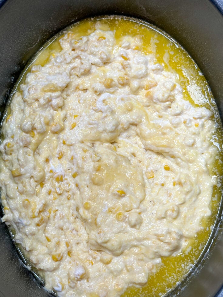 Crock Pot Jiffy Corn Pudding Back To My Southern Roots