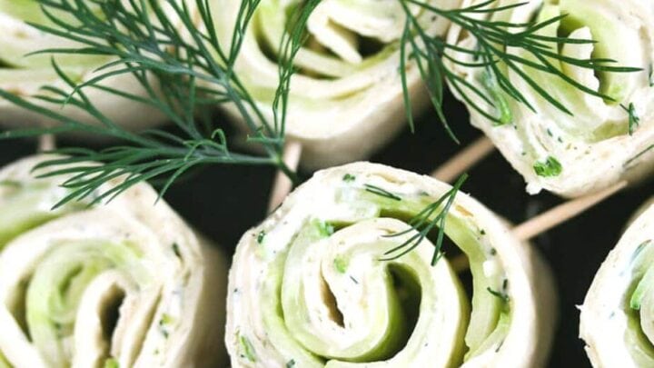 Image for Cucumber Cream Cheese Wraps Recipe