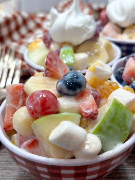 How to Make Fruit Salad With Condensed Milk Back To My Southern Roots