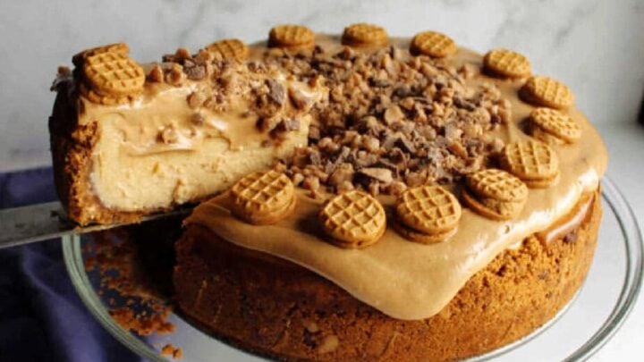 Image for Peanut Butter Toffee Cheesecake