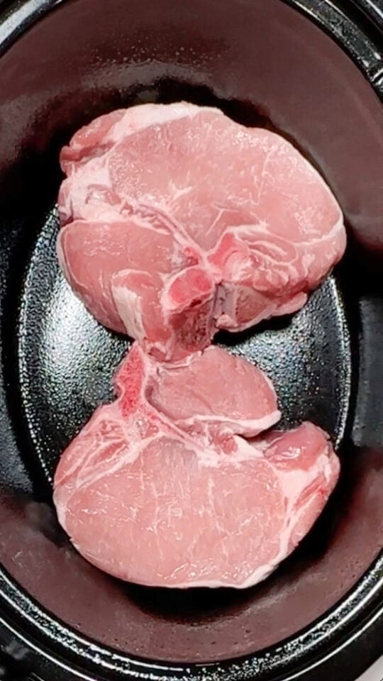 Easy 3 Ingredient Crock Pot Pork Chops Back To My Southern Roots