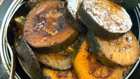 Image for Best Balsamic Glazed Zucchini Recipe