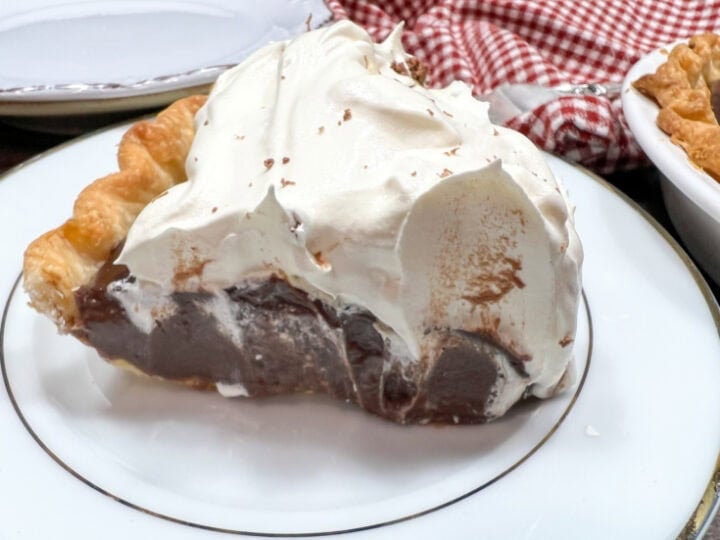 Homemade Chocolate Cream Pie Recipe Back To My Southern Roots