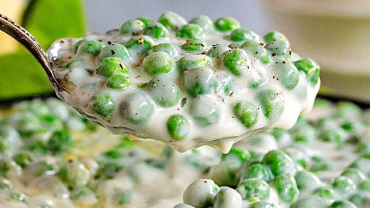 Image for The BEST Creamed Peas