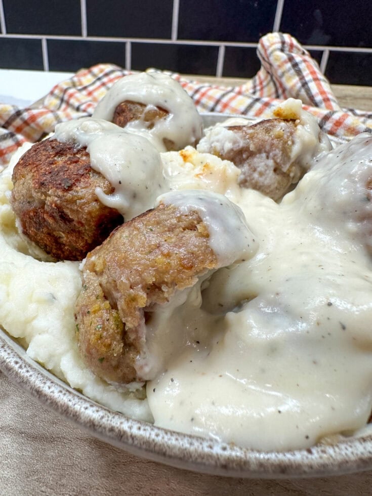 Tasty And Easy Ground Pork Meatball Recipe Back To My Southern Roots