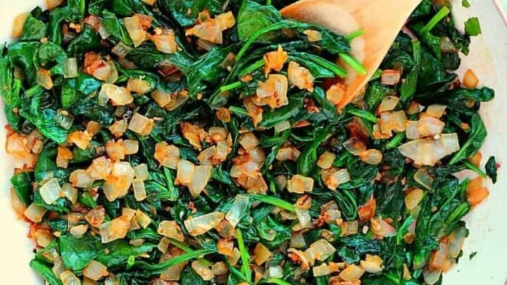 Image for Best Sautéed Spinach