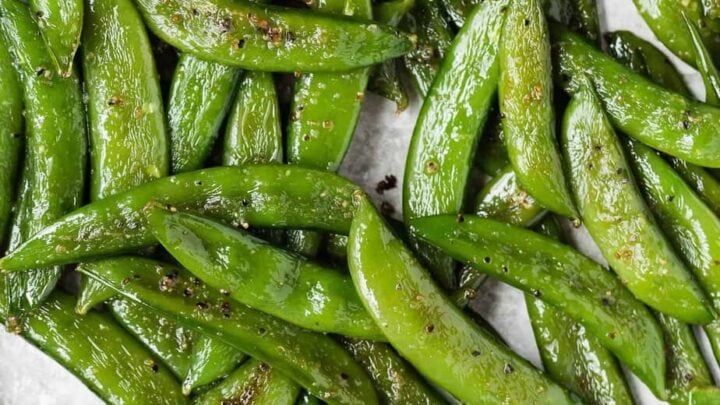 Image for Roasted Sugar Snap Peas (so good!)