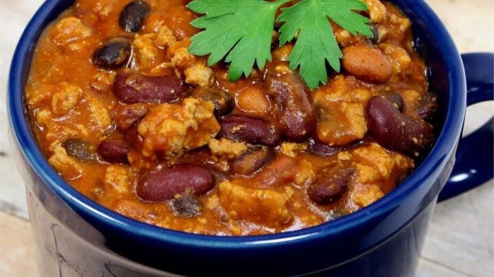Image for Laura's Quick Slow Cooker Turkey Chili