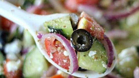 Image for Cucumber Greek Salad Recipe