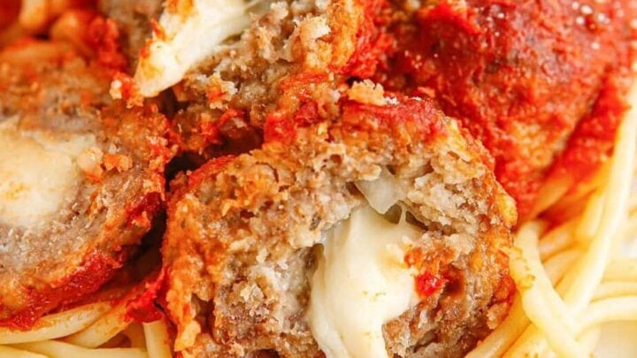 Image for Slow Cooker Mozzarella Stuffed Meatballs