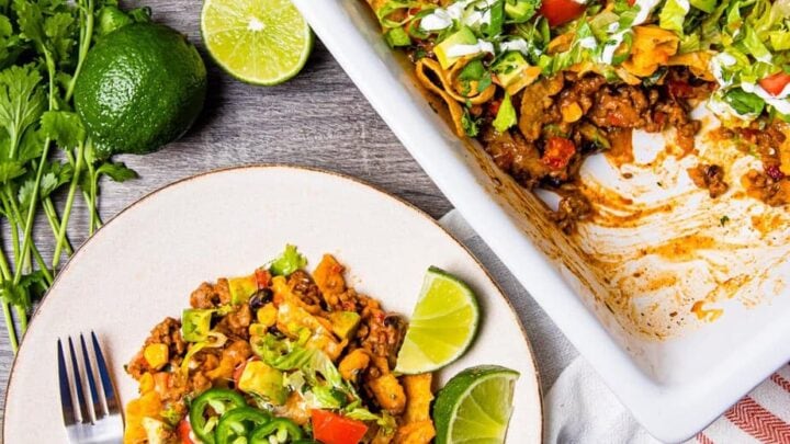 Image for Walking Taco Casserole - Dishes With Dad