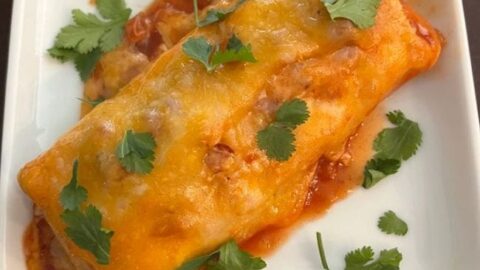 Image for Best Frozen Burrito Casserole Recipe with Cheese