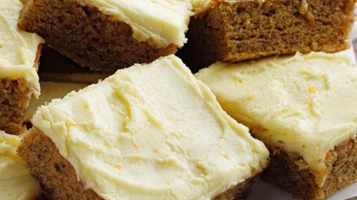 Image for Banana Bars with Orange Frosting