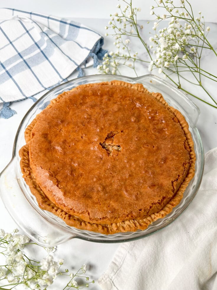 The Best Chocolate Chip Cookie Pie Recipe Back To My Southern Roots