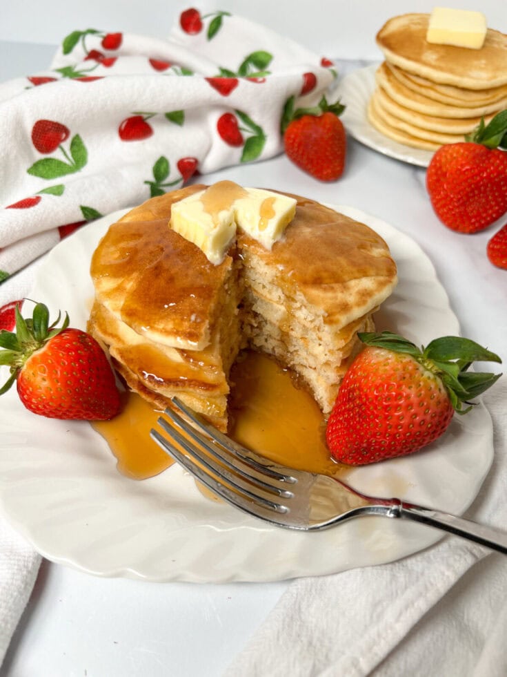 The Perfect Pancake Recipe Without Buttermilk Back To My Southern Roots