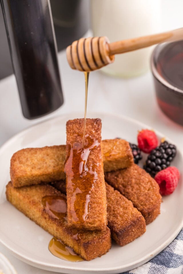 Easy Frozen French Toast Sticks In The Air Fryer Back To My Southern