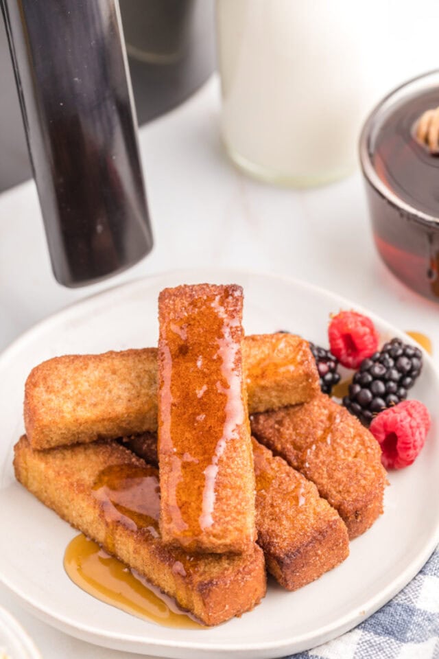 Easy Frozen French Toast Sticks In The Air Fryer Back To My Southern