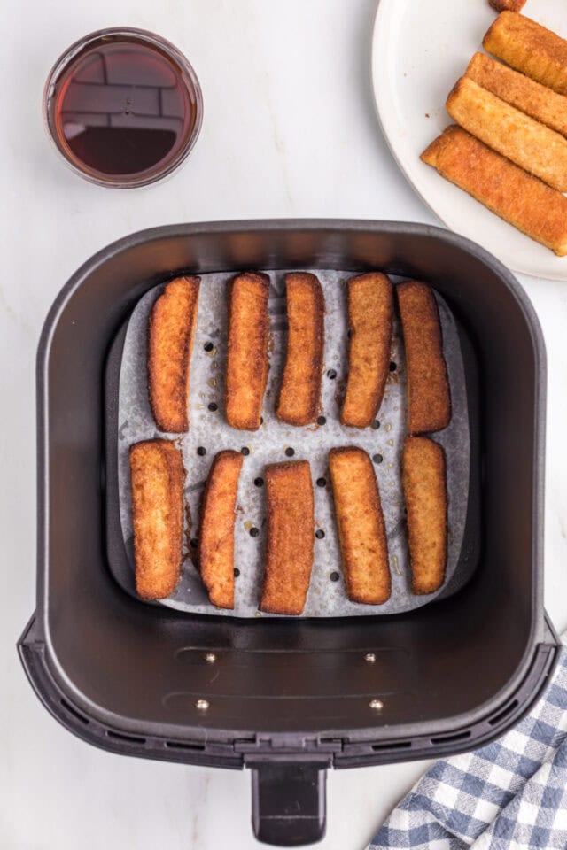 Easy Frozen French Toast Sticks In The Air Fryer Back To My Southern