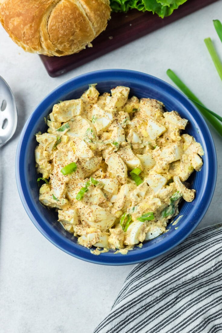 The Best Keto Low Carb Egg Salad Recipe Back To My Southern Roots