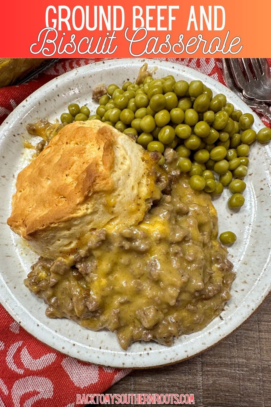 Easy Ground Beef Casserole With Biscuits Back To My Southern Roots