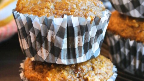 Chocolate Chip Pumpkin Cream Cheese Muffins