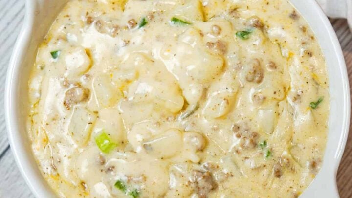 Image for Cheesy Hamburger Potato Soup