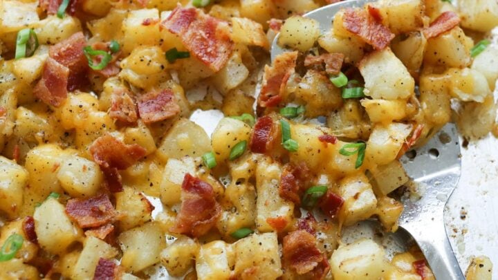 Image for Crispy Cheese and Bacon Potatoes