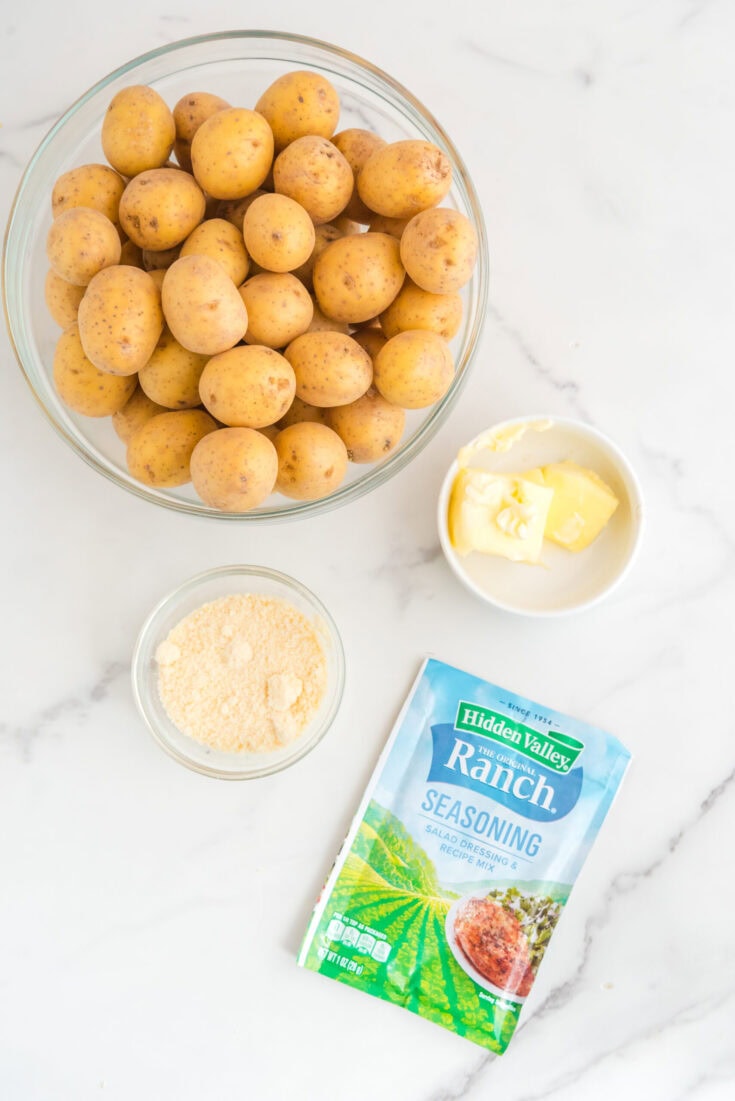 Slow Cooker Baby Potatoes Back To My Southern Roots