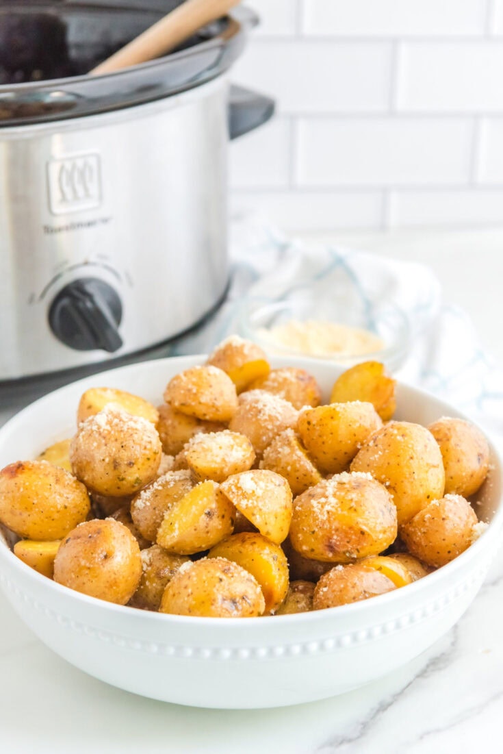 Slow Cooker Baby Potatoes Back To My Southern Roots