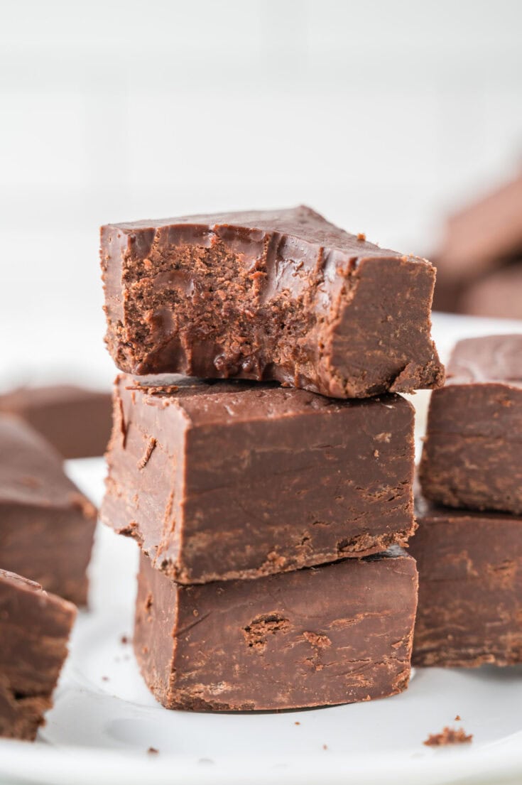 Perfect NoFail Fudge Recipe with 3Ingredients Back To My Southern Roots