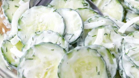 Image for Creamy Cucumber Salad