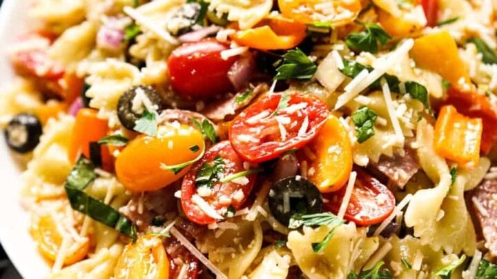 Image for Bow Tie Pasta Salad (Italian inspired)