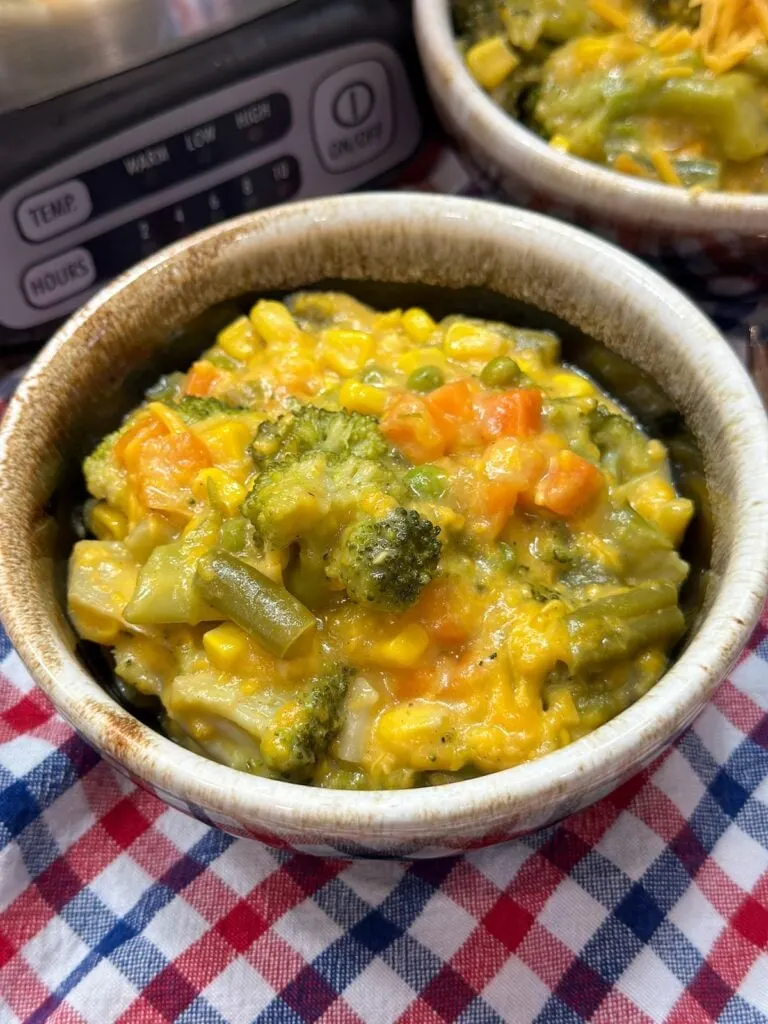 Slow Cooker Vegetable Casserole Back To My Southern Roots