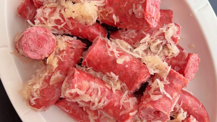 Image for Smoked Polish Sausage and Sauerkraut