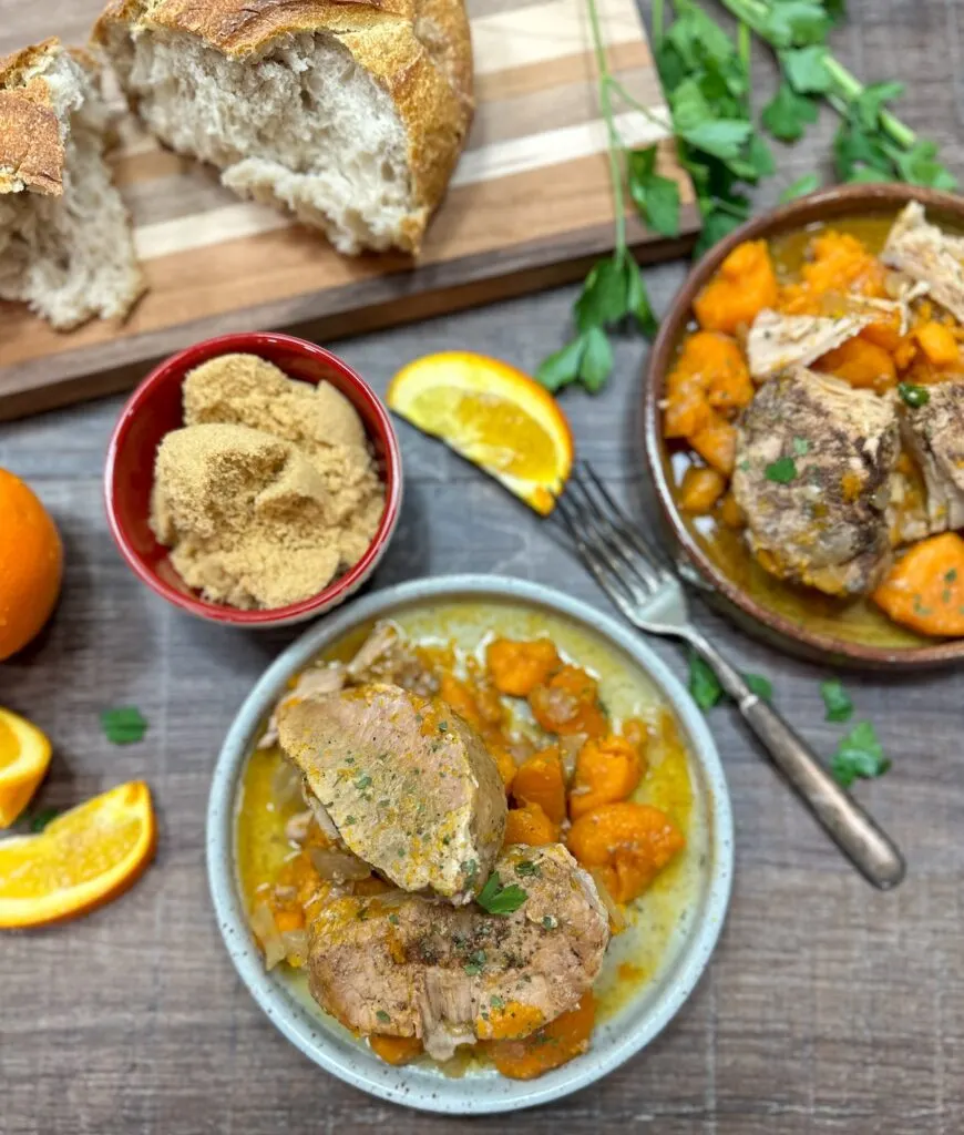 Slow Cooker Pork Chops and Sweet Potatoes Back To My Southern Roots