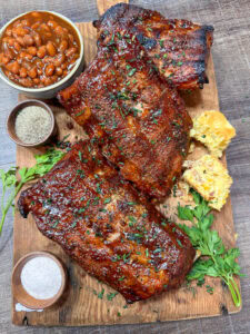 Oven Baked Sticky Pork Ribs - Back To My Southern Roots