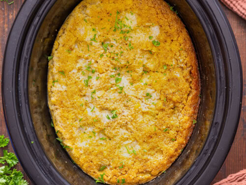 Crock Pot Cornbread Dressing