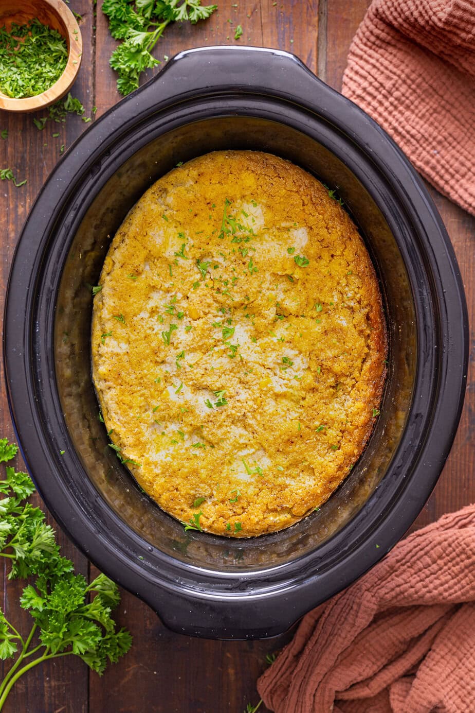 Crock Pot Cornbread Dressing-image