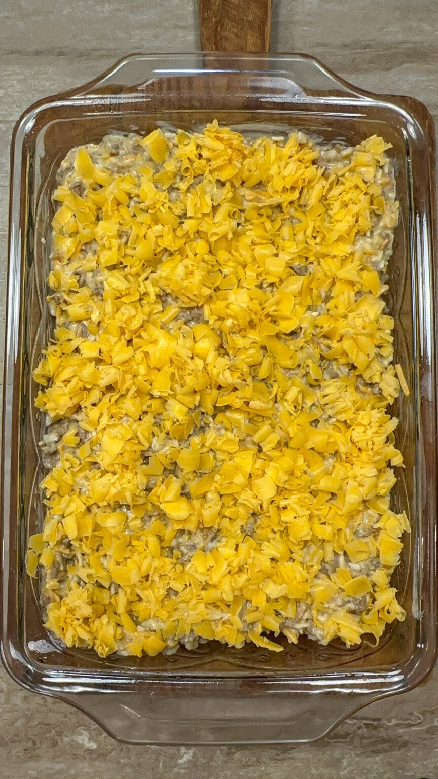 Ground Beef and Rice Casserole - Back To My Southern Roots