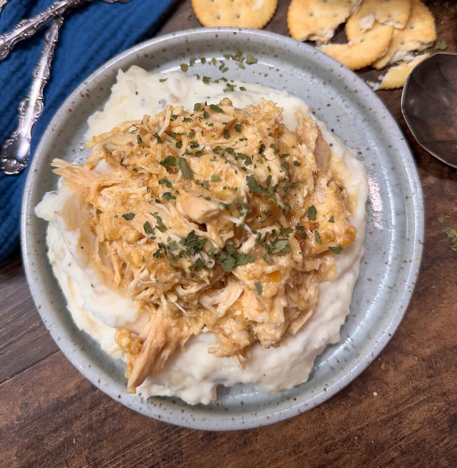Crock Pot Ritz Cracker Chicken Recipe - Back To My Southern Roots