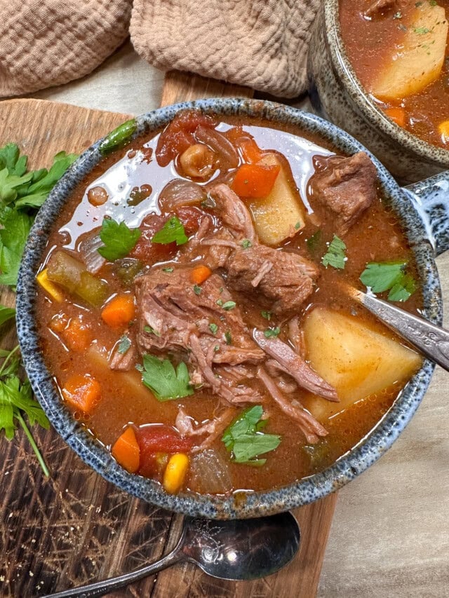 Slow Cooker Beef Stew - Back To My Southern Roots